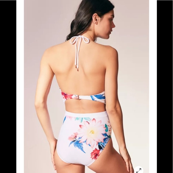 New 6 Shore Road Divine one piece white floral S - Picture 5 of 12